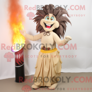 Personnage mascotte d un...