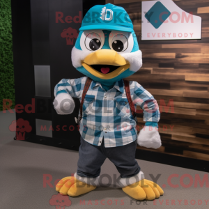 Mascot karakter van een...