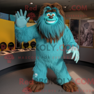 Mascot character of a...