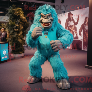 Mascot character of a...