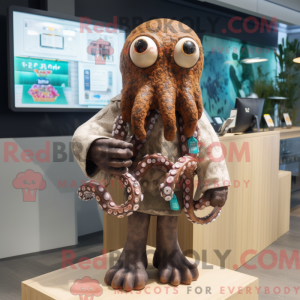 Mascot karakter van een...