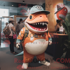 Mascot karakter van een...