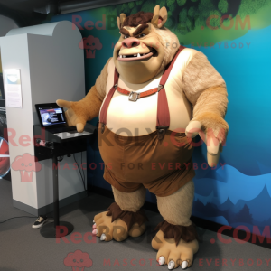Personnage mascotte d un...