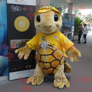 Mascot character of a Gold...