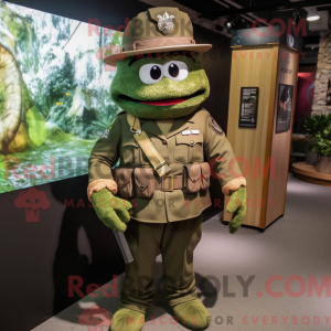 Mascottekarakter van een...