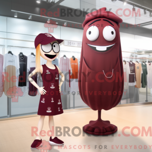 Mascottefiguur van een...