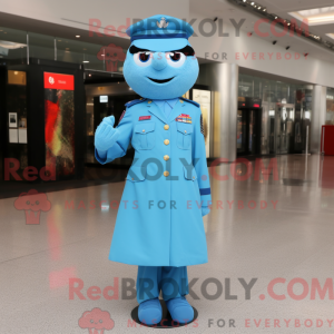 Mascot character of a Sky...