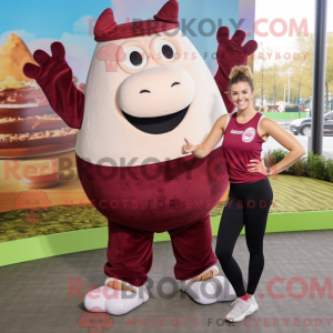 Mascottefiguur van een...