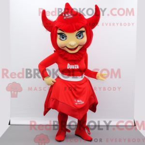 Mascottefiguur van een...
