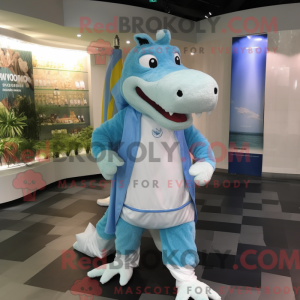 Mascot character of a Sky...