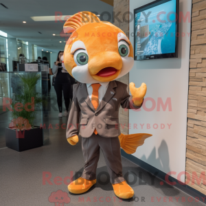 Personnage mascotte d un...