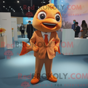 Mascottefiguur van een...