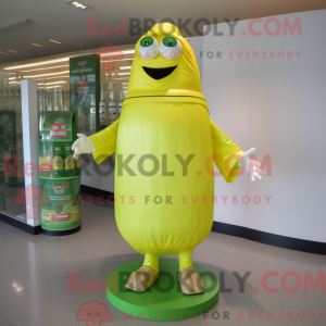 Mascottekarakter van een...