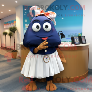 Mascottefiguur van een...