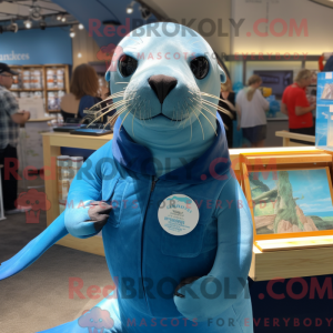 Mascottefiguur van een...