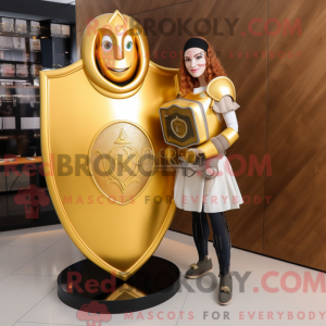Mascot character of a Gold...