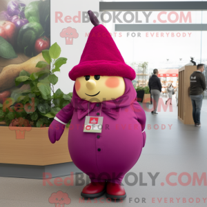 Mascot karakter van een...