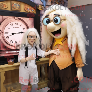 Mascot karakter van een...
