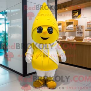 Mascot character of a Lemon...
