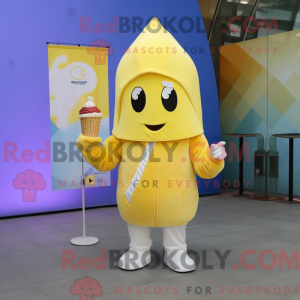Mascot character of a Lemon...