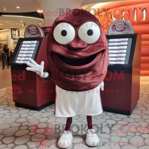 Mascot karakter van een...