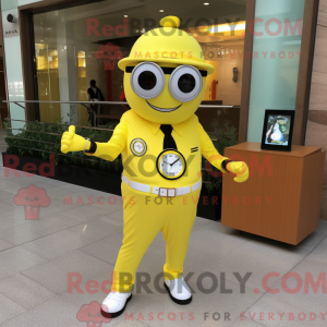Maskot karakter af en...
