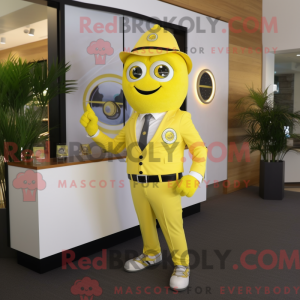 Mascot karakter van een...
