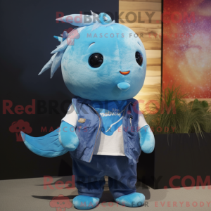 Mascot karakter van een...