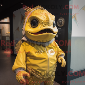 Mascot character of a Gold...
