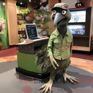 Maskot-karakter af en Olive...