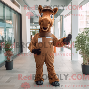 Mascot karakter van een...