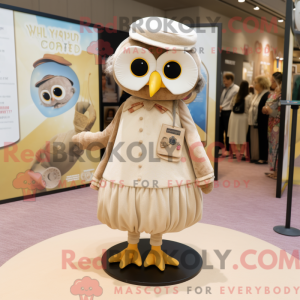 Mascottefiguur van een...