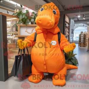 Maskotkarakter av en...