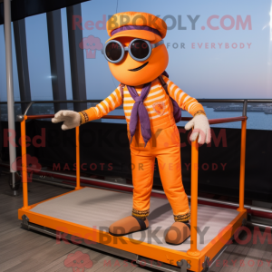 Mascottefiguur van een...