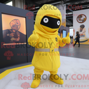 Mascot character of a...