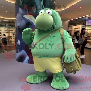 Mascot karakter van een...