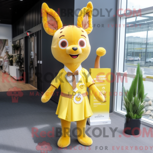 Mascot character of a...