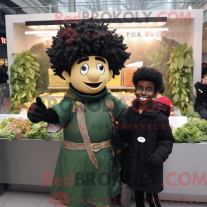 Mascottekarakter van een...