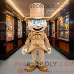 Mascot karakter van een...