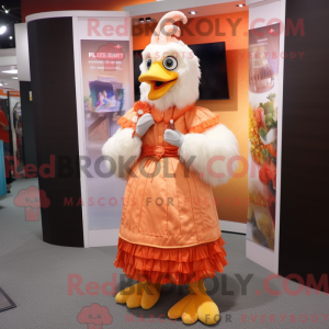 Mascottefiguur van een...