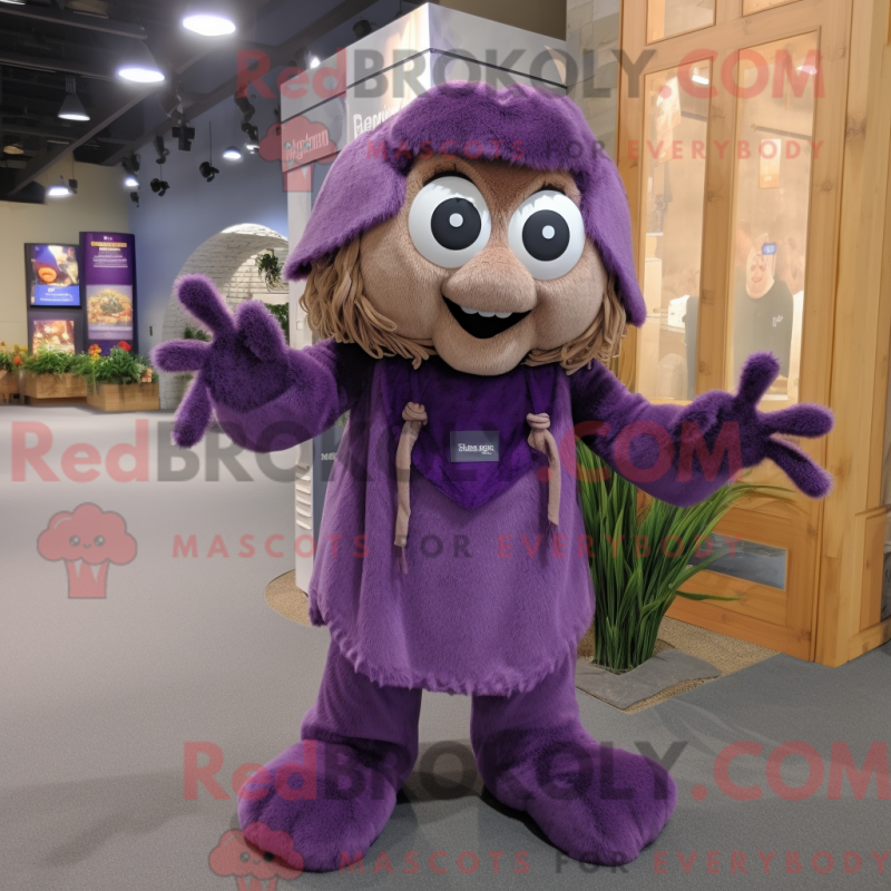 Caráter de máscara de uma lilla edderkopp com uma blusa e um eleitor - Mascotes aranha - REBROKO_404198 - RedBrokoly.com
