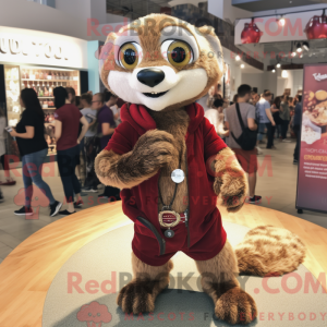 Mascot karakter van een...