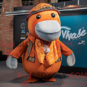 Mascot character of a Rust...