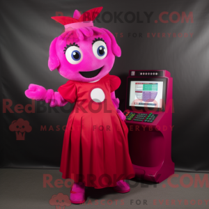 Mascot character of a...
