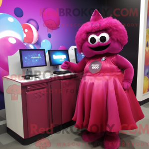 Mascot character of a...