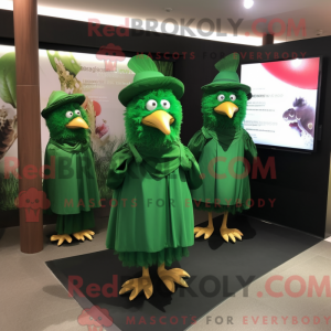 Mascot karakter van een...