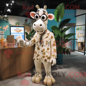 Mascottefiguur van een...