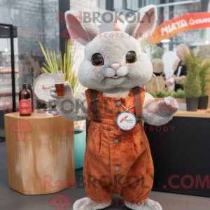 Mascot karakter van een...