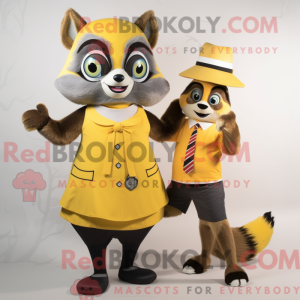 Mascottekarakter van een...