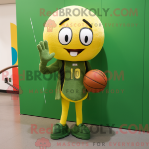 Mascot character of a Olive...